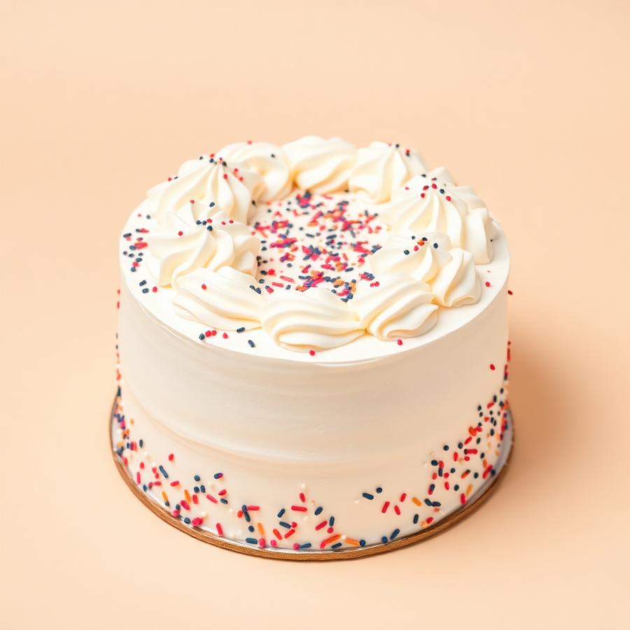 Vanilla Celebration by Goodies Cakes